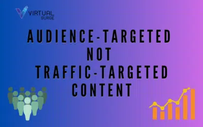 Audience Targeted Content Not Traffic