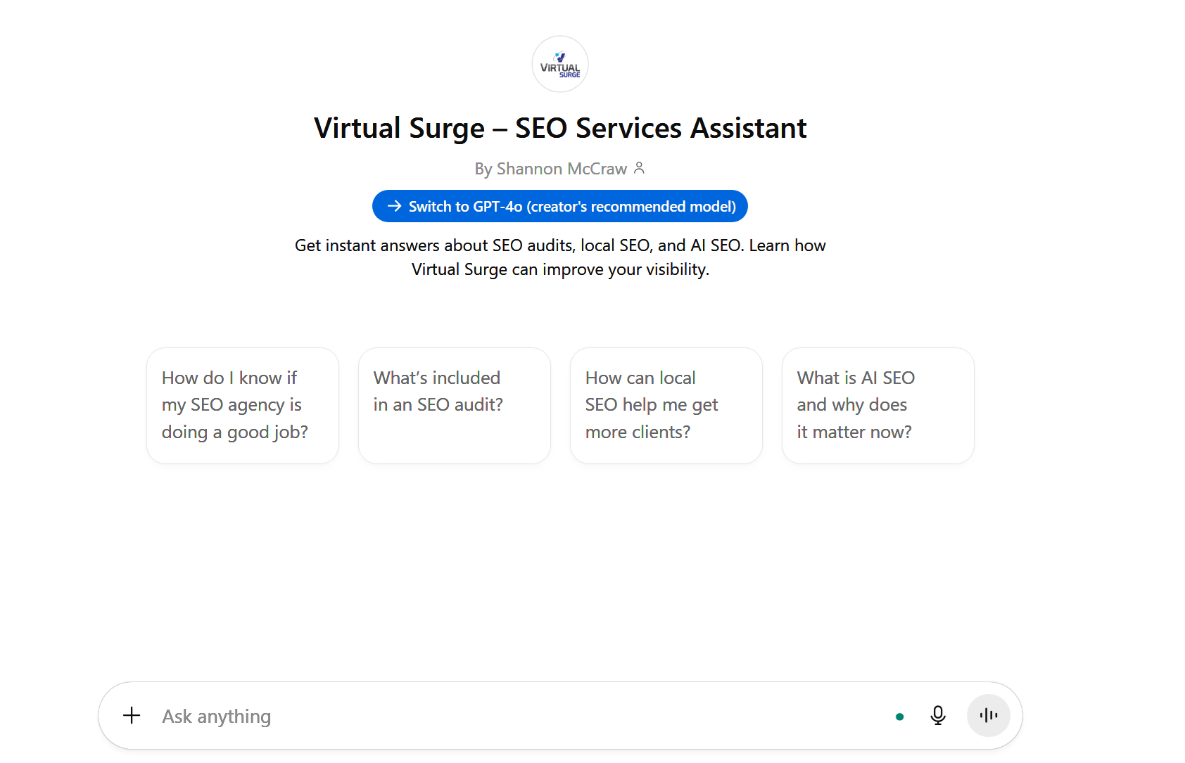 AI assistant service